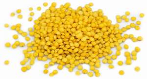 Lentilles fendues jaunes biologiques de qualité en vrac à vendre - Product Image 4