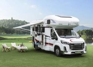 Maxus V100 hybride électrique d'occasion, double générateur, camping-car, moteur 2,0 tonnes, boîte de vitesses automatique, sièges en cuir, caméra arrière, côté gauche - Product Image 4