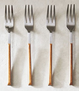 Ensemble de couverts en métal Offre Spéciale avec manche en bois pour restaurant hôtel mariage à bas prix - Product Image 5