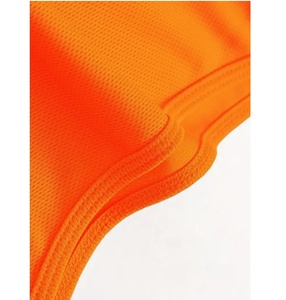 Débardeurs de sport pour hommes, col rond, orange, légers et respirants, pour la gym, l'entraînement et le sport - Product Image 5