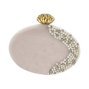 Sac à main en résine fait main, design floral 3D, finition en cristal époxy fantaisie, style ange amour, moderne et élégant, logo personnalisé pour femmes - Product Image 4