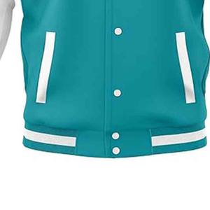 Veste universitaire en laine mélangée de qualité supérieure, veste universitaire lourde avec boutons, fabricant OEM - Product Image 4