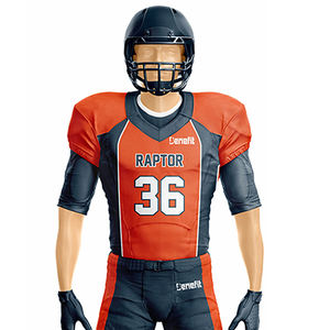 Maillot d'entraînement de football 100% Polyester hommes portent des uniformes Tops de football américain Maillot de football américain - Product Image 4