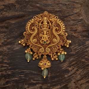 Broche à cheveux en laiton plaqué antique avec strass et cristaux 185157, motif cœur et style charmant, idéale pour mariage, fête ou cadeau - Product Image 1