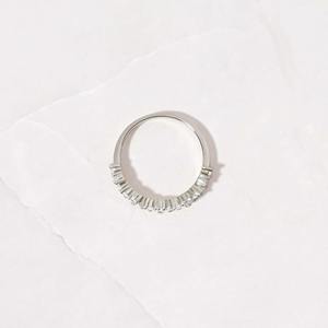 Anillo de Diamante Cultivado en Laboratorio de Plata de Ley 925 de Alta Calidad, Corte Redondo de 2 Quilates, Anillo de Compromiso Solitario, Regalo de Boda para Ella, Joyería al por Mayor - Product Image 3