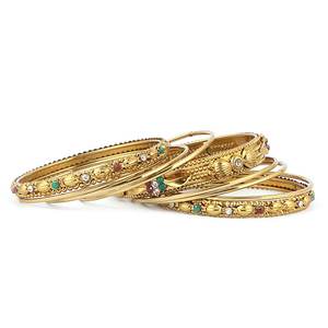 Pulseras Elegantes para Mujer, 9 Piezas - Doradas - Product Image 1