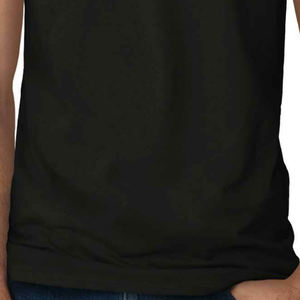 Logo personnalisé 100% coton Designer T-Shirt pour hommes solide tricoté uni grande taille vêtements pour hommes Logo avant 200 grammes poids du tissu - Product Image 5