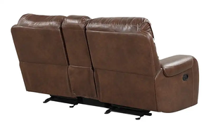 AMERICAN COLLECTION ASIENTO RECLINADOR AIRE CUERO LOVE CON CONSOLA - Product Image 4