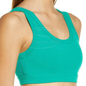 La mejor calidad Fitness Sport Bra Pakistán Hecho Nuevo diseño Gym Wear Sports Women Bra - Product Image 4
