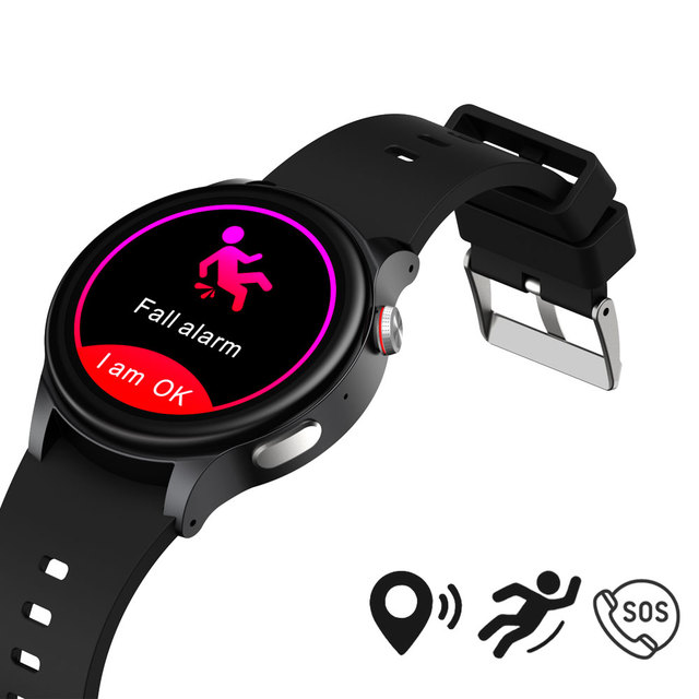 OEM Lone Worker Protection L10N Smart Watch 4G BLE LTE GPS Tracking Smart Bracelet RTOS Waterproof Reloj Inteligente Smart Watch