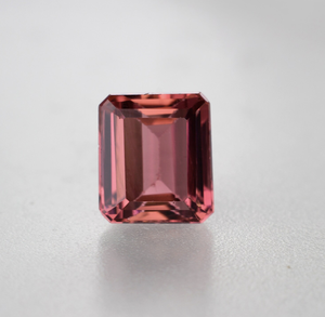 Piedra preciosa suelta facetada en forma de Octágono corte esmeralda turmalina Rosa Natural para joyería-para anillos collar pendientes certificado IGI - Product Image 2