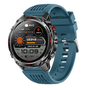 Montre connectée GPS HT37, écran AMOLED 2.01 pouces, appel BT, moniteur de fréquence cardiaque, bracelet en caoutchouc IP68, unisexe - Product Image 4