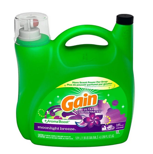 Gain + Aroma Boost Detergente líquido para ropa, Blissful Breeze Scent, 107 cargas, 154 floz - Product Image 5