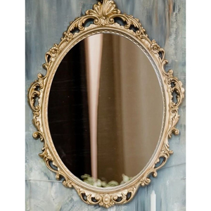 กระจกแต่งหน้ากรอบกระจกโลหะติดผนังดีไซน์น่าสนใจปรับแต่งได้ - Product Image 6