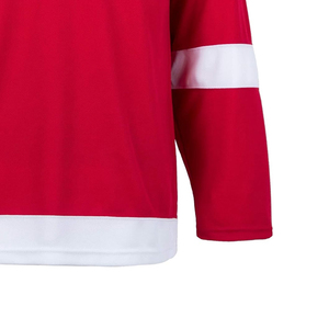 Maillot de hockey sur glace américain avec coutures sur le dessus, maillot de hockey sublimé OEM, vêtements de sport, maillot de football - Product Image 3