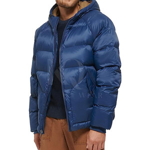 Chaqueta de Invierno para Hombre, Moderna, Acolchada, Reversible, Ligera, Ecológica, Transpirable, con Forro Delantero y Tela Cómoda - Product Image 4