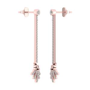 Boucles d'oreilles de luxe élégantes Moissanite Clarté étincelante et artisanat de qualité supérieure - Product Image 3