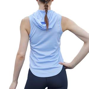 Gilet en jean pour femme Veste sans manches Lavage dur Coton Denim Boutons Poches avant Pièce de superposition classique pour la mode de rue - Product Image 2