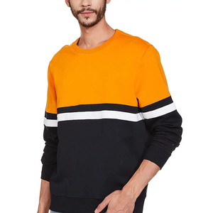 Sweat-shirt à col rond en coton tendance pour homme, pour impression personnalisée, motif uni, vêtements d'hiver, prix d'usine - Product Image 6