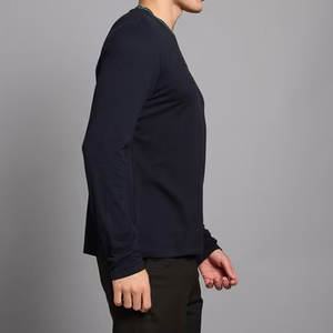 เสื้อยืดลำลองสำหรับผู้ชายผ้าโพลีเอสเตอร์ผ้าโอเวอร์ไซส์ผ้าโพลีเอสเตอร์ผ้าโอเวอร์ไซส์แบบเรียบ - Product Image 5