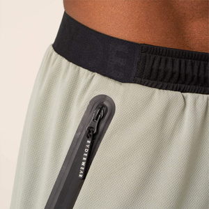 Pantalones Cortos de Baloncesto de Doble Capa Personalizados, Malla Transpirable de Poliéster para Gimnasio, Certificado BSCI de 5 Pulgadas, Talla Grande, Verano - Product Image 6