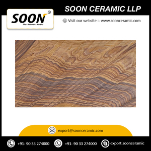Dalles de pierre de grès arc-en-ciel naturel flammé pour projets de construction 40x40 cm – Carrelage design moderne à prix avantageux - Product Image 1
