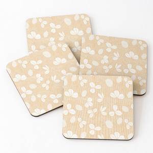 New Style Wood Coasters Printed Tea Serving Coasters 4 Pieces Set <b>Kitchen</b> <b>Accessories</b> Hot Selling Epoxy Placemats - Product Image 5