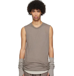 Camiseta sin Mangas Deportiva para Hombre, Transpirable, de Secado Rápido, 100% Algodón, Informal, para Viajes, Gimnasio, Entrenamiento, Culturismo, Fitness - Product Image 4