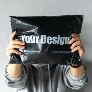 Biologisch abbaubarer Umschlag mit individuellem Logo Poly-Versandbeutel Kleidung Kleidung Verpackung Express-Versand Versandtaschen