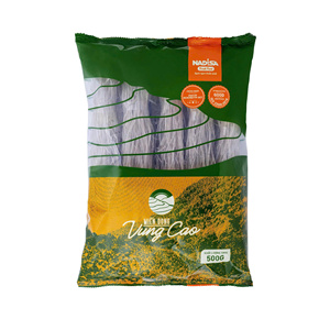 Nouilles de racine de taro OEM/ODM séchées, certifiées ISO et HACCP, 100% amidon pur, durée de conservation de 24 mois, en sachet, Nadisa Fresh Food - Product Image 1