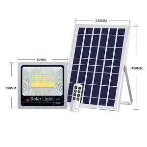 SL-389 100W luci di inondazione a LED <span class=keywords><strong>solare</strong></span> esterna IP66 telecomando illuminazione da giardino con indicatore di potenza <span class=keywords><strong>corpo</strong></span> in alluminio - Product Image 4