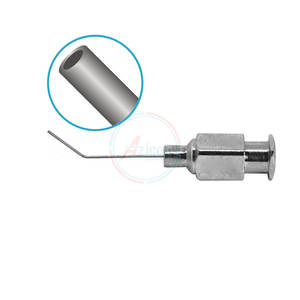 Cánulas oculares oftálmicas de gran calidad, superventas, cánulas manuales de acero inoxidable a bajo precio, base de instrumentos quirúrgicos - Product Image 2