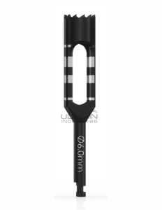UL AMIN Manual Dental Implant Surgery Tools 4mm Long Drill for <b>Broken</b> Implant Extraction Stainless Steel Trephine Depth Surgical - Product Image 3