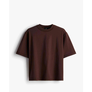 Men's Striped Knitted T-Shirt | Short Sleeve Summer Casual Wear | High-Quality Cotton <b>Blend</b> | OEM Available | Wholesale Supplier - Product Image 3