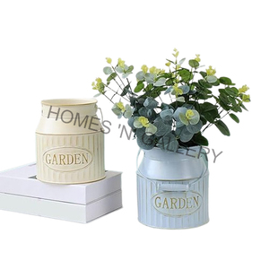 Hot Sale <b>Garden</b> Decoration Set of 3 Metal Flower Pots & Buckets New Product Wholesale Supplier Manufacturer of Metal <b>Planters</b> - Product Image 4