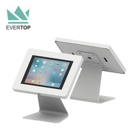 Kiosque de tablette de bureau personnalisé LST01-C 7 pouces pour IPad Kiosque de tablette de bureau 10 pouces pour Samsung, Kiosque de tablette verrouillable pour Lenovo