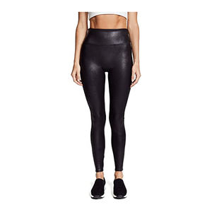 Pantalon en cuir Simple et Unique pour femme, couleur unie, taille haute, Vintage, imperméable, Skinny - Product Image 5