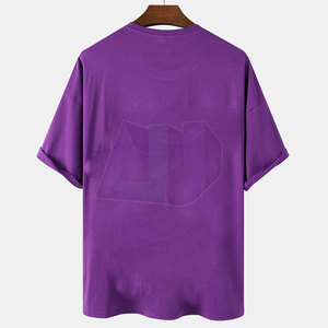 Camiseta de Hombre Nueva a la Moda, 100% Algodón, Tejido de Punto, Transpirable, Ecológica, Diseño Clásico, Ajuste Cómodo, Ideal para Uso Casual - Product Image 2