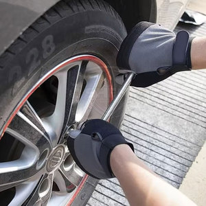 Guantes Mecánicos de Marca Privada Personalizados con su Propio Logotipo, Buen Material, Transpirables, Ajustables, Hechos en Pakistán - Product Image 4