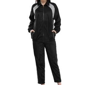 2025 Top vente personnalisé automne hiver respirant pleine fermeture éclair Jogging survêtement ensemble à manches longues vêtements de sport en plein air pour les femmes - Product Image 1