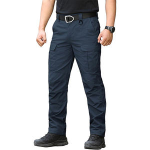 Pantalones cargo Premium para hombre, pantalones de trabajo de mezcla de algodón de alta calidad, personalización de etiqueta privada disponible - Product Image 5
