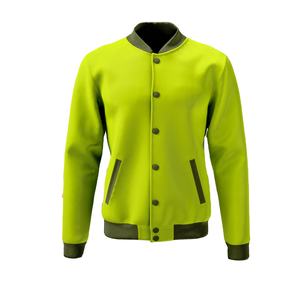 Veste coupe-vent d'hiver pour homme personnalisée, veste de baseball personnalisée, broderie personnalisée, veste bomber respirante pour le collège - Product Image 1