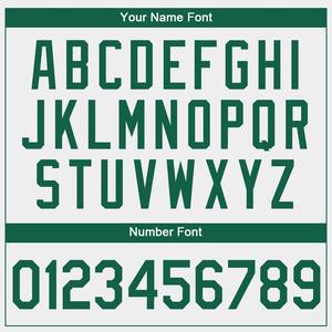 เสื้อเบสบอลแท้สีขาวสีเขียวเคลลี่สีเทาอ่อนออกแบบได้ตามต้องการ - Product Image 5