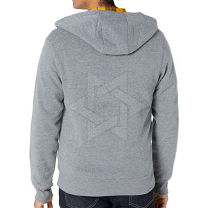 เสื้อฮู้ดมีซิปสำหรับผู้ชายเสื้อฮู้ดมีซิปผ้าคอตตอน - Product Image 3