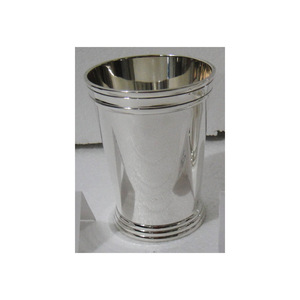 Gobelets à Julep Personnalisables en Argent Plaqué de Qualité Supérieure pour Mariages et Fêtes – Vente en Gros - Product Image 3
