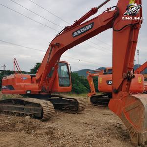 Excavatrice d'occasion Doosan DH220, marque coréenne d'origine, 22 tonnes, grande excavatrice sur chenilles, construction moyenne - Product Image 6