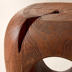 Mesa Auxiliar Moderna de Madera de Acacia Koa para Dormitorio y Sala de Estar - Product Image 4