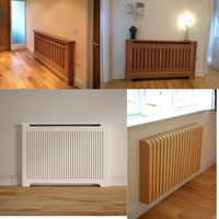 Meuble de radiateur moderne en panneau MDF, grille décorative, étagère, en bois peint, écologique, multifonctionnel, pour la maison