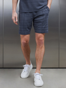 Ensemble de t-shirts et shorts en coton respirant d'été personnalisable pour hommes vente en gros de tissus épais et doux tissage tricoté décontracté - Product Image 6