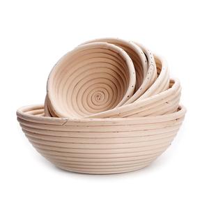 Cestas de mimbre resistentes para fermentar pan, productos de panadería a precio económico, cestas para masa madre. - Product Image 1